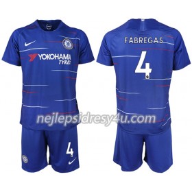 Fotbalový Dres Chelsea FABREGAS 4 Dětské Domácí 2018/19